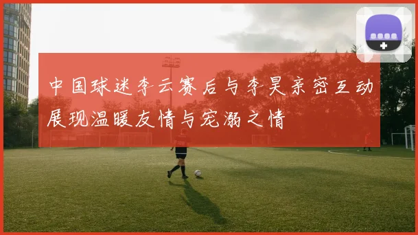 中国球迷李云赛后与李昊亲密互动展现温暖友情与宠溺之情